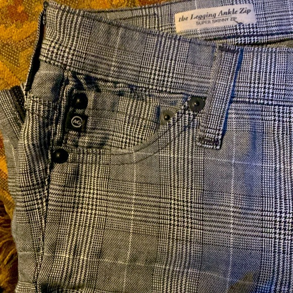 Adriano Goldschmied Womens Super Skinny Ankle Zip Leggings - Picture 4 of 5